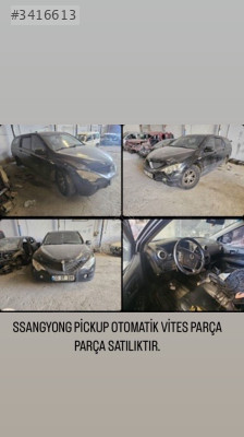 SSANGYONG PİCKUP OTOMATİK VİTES PARÇA PARÇA SATILIKTIR.