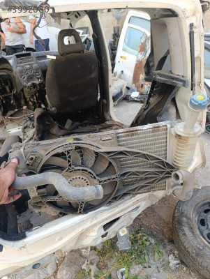 Fiat panda radyatörler fan komple