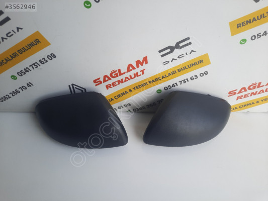 Duster 2 18-24 Sıfır Sağ Sol Takım Ayna Kapağı 963748811R