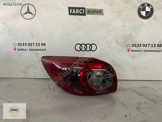 MAZDA 3 SERİSİ 5 KAPI LEDLİ TİP SOL STOP SIFIR İTHAL