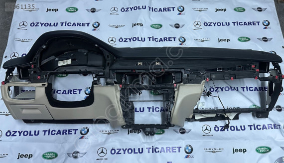 Bmw F15 X5 Çıkma Ön Göğüs Torpido Siyah Bej 5145 9298596