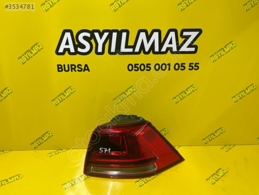 VOLKSWAGEN GOLF 7 SAĞ STOP  ( ORJİNAL HATASIZ )