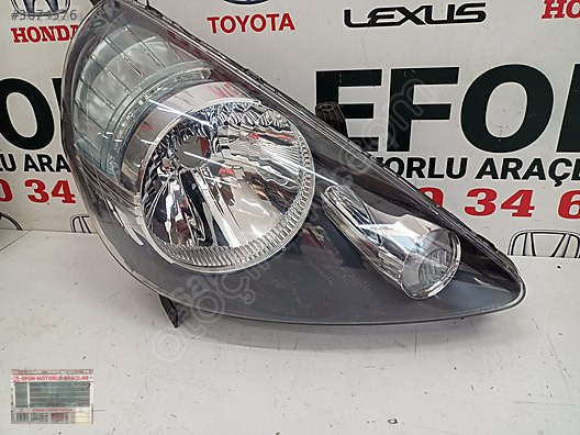 HONDA JAZZ ORJİNAL ÇIKMA SAĞ ÖN FAR 05-08