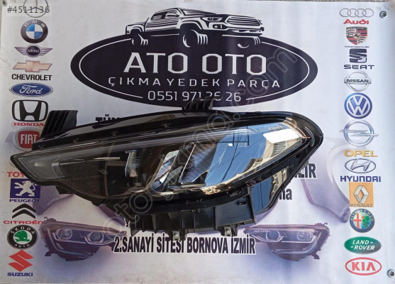 FİAT EGEA ORJINAL ÇIKMA SOL FAR