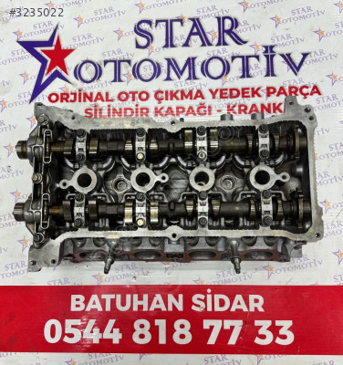 Nissan Qashqai hr16 8 enjeksiyonlu silindir kapağı