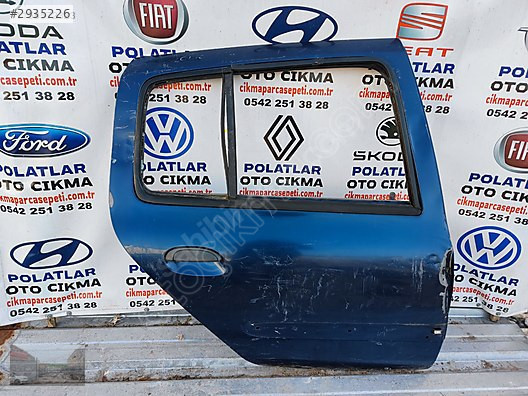 Renault Clio Symbol sağ arka kapı orijinal