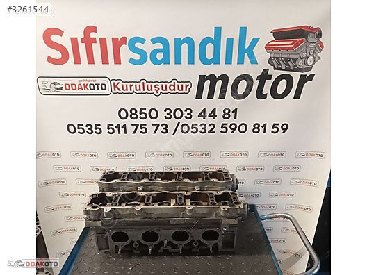 9656769580 Citroen C3 1.6 Çıkma Silindir Kapağı Orjinal Temiz