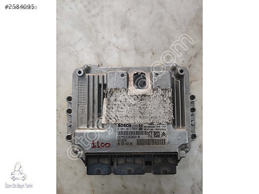 Citroen C4 307 Motor Beyni 9659342280 - 0281011863 - EDC16C3