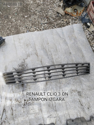 RENAULT CLİO 3 ORJİNAL ÖN TAMPON IZGARA