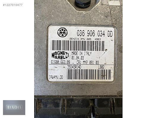 036906034DD POLO 1.4 16V MOTOR BEYNİ