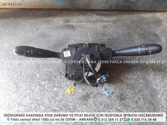 peugeot partner çıkma far sinyal silecek kol takımı (com2000)