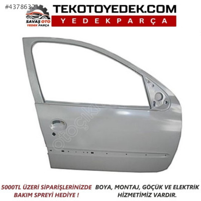 PEUGEOT 206 ÖN KAPI SAĞ SOL 1998 VE ÜZERİ / KAMPANYA