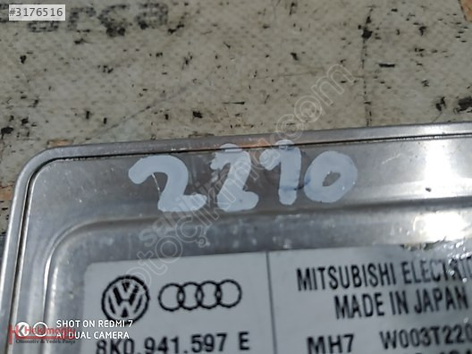 VW AUDİ SKODA SEAT XENON FAR BEYNI ORJİNAL 8K0941597E 8K0 941 59