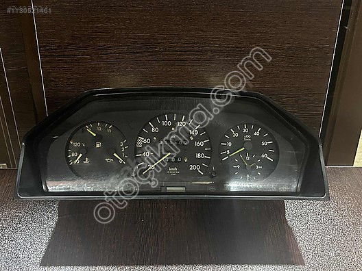 MERCEDES W124 ORJ. KM GÖSTERGE PANELİ ÇIKMA TEMİZ