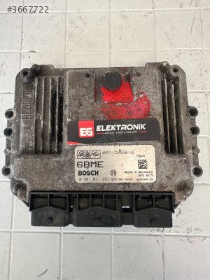 0281011263 4M51-12A650-ND Ford Focus 1.6 TDCI Motor Beyni