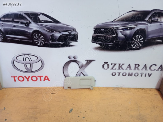 2019-2025 TOYOTA COROLLA ÇIKMA ORJİNAL GÜNEŞLİK
