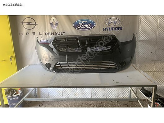 Dacia dokker ön tampon dolu