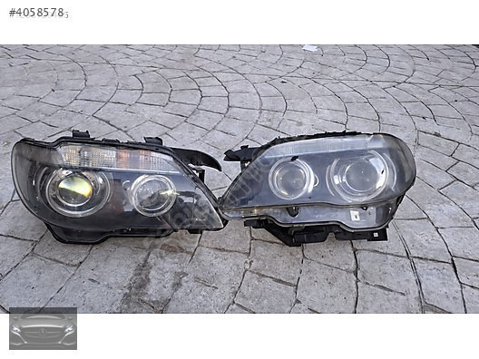 BMW E65 7 SERİSİ ÇIKMA ORJINAL TAKIM SAĞ SOL FAR