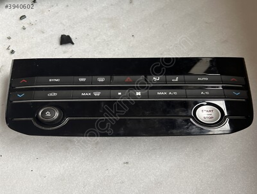JAGUAR XF ÇIKMA ORJİNAL KLİMA KONTROL PANELİ