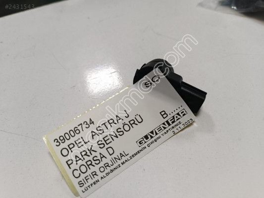OPEL ASTRA J CORSA D PARK SENSÖRÜ 39006734 SO