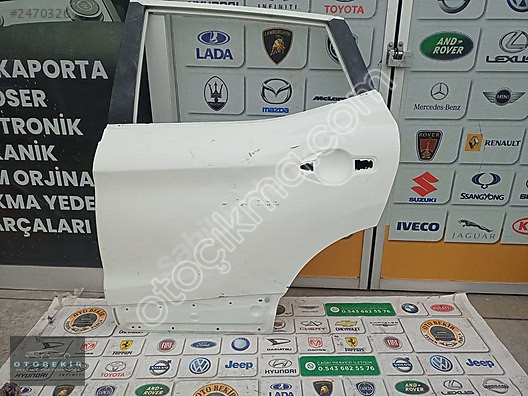 Nissan Qashqai J11 için Sol Arka Kapı - Oto Çıkma Parça