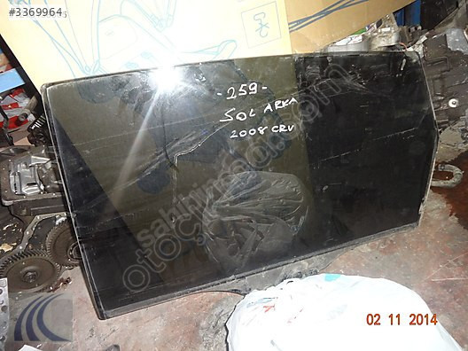 HONDA CRV 2008 ÇIKMA SOL ARKA CAM
