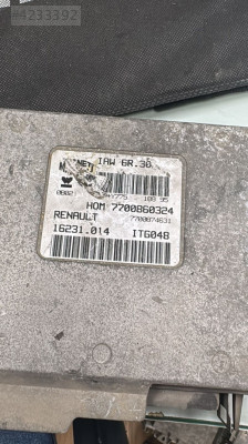 Renault Twingo 1.2 L/ HOM 7700860324 Orijinal Motor beyni