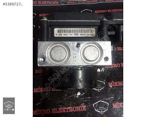 POLO SEAT İBİZA FABİA ABS BEYNİ 0265800729 0265237003 6R0614117