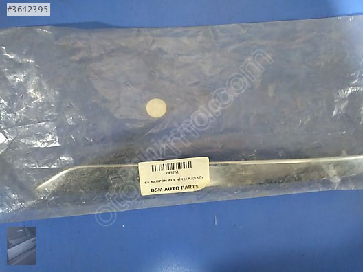Citroen C5 tampon alt nikelaji sağ 9682198677