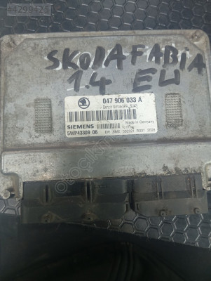 SKODA FABİA 1.4 MPİ MOTOR BEYNİ 047906033A-5WP4330906