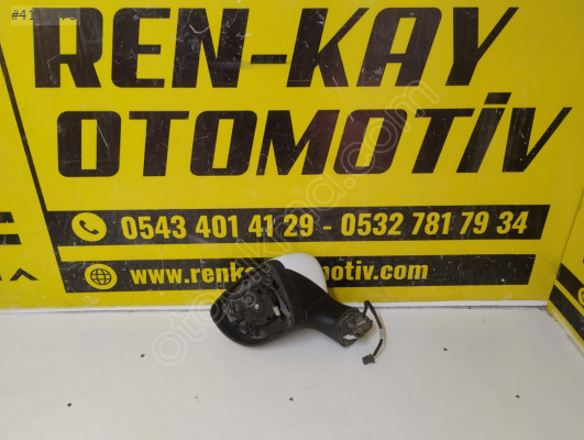 963025724R RENAULT CLİO 4 SOL AYNA ORJ ÇIKMA BEYAZ RENKAY