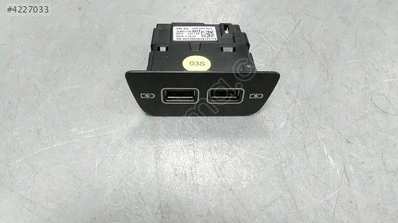 2G0035954 ORJİNAL ÇİFT USB ŞARJ YUVASI CRAFTER POLO T-CRROS