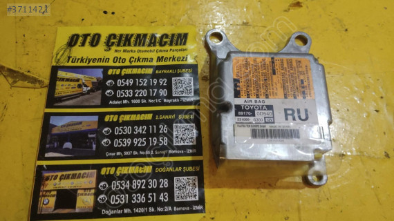 TOYOTA YARIS 89170-0D540 Modeli İçin Airbag Beyni