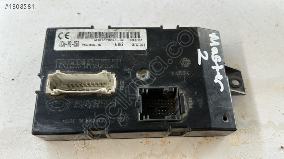 2017 RENAULT MASTER 2 ÇIKMA ORJINAL BCM SIGORTA KUTUSU