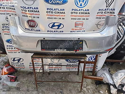 Volkswagen Golf 7 arka tampon Orjinal dolu
