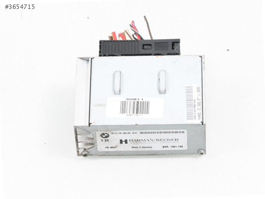 BMW E60 E65 E66 Orijinal Fabrikasyon Amfi 6512 06920461 Garanti