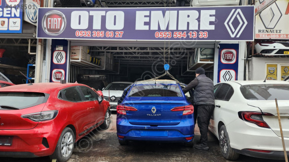 RENAULT TALİANT ORJİNAL ÇIKMA KOMPLE DOLU KESME ARKA