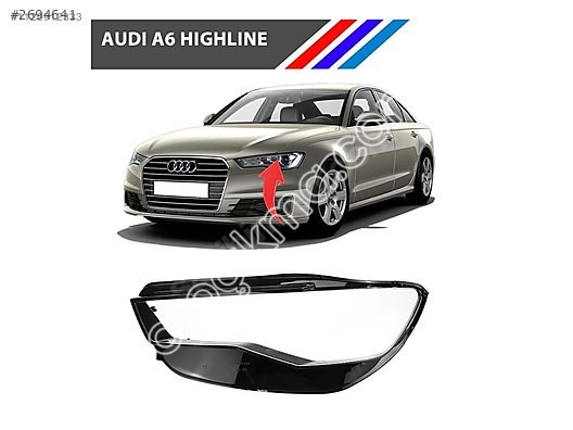AUDİ A6 2015-2018 SOL FAR CAMI