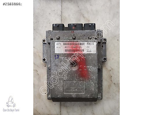 Ford Transit TDCI Motor Beyni 6C11-12A650-CK DCU 104