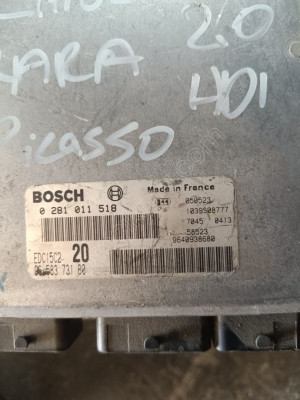 Citroen Xsara 2.0 Motor Beyni 0281011518 9658373180 EDC15C2