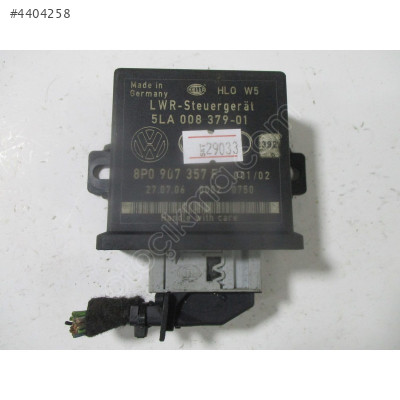 Audi A4 A6 A8 Q7 Far Ayar Kontrol Beyni 8P0907357F 5LA 008 379-01