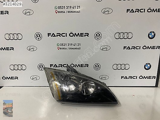 FORD FOCUS SAĞ ÖN FAR ORJİNAL SİYAH ZEMİN 2005/2008