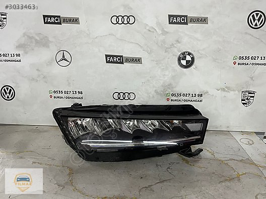 OCTAVİA FULL LED SAĞ FAR ORJİNAL