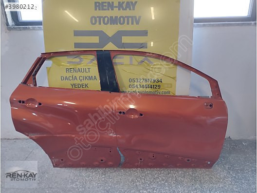 RENAULT CAPTUR SAĞ ÖN VE ARKA KAPI TURUNCU ORJ RENKAY KOCAELİ