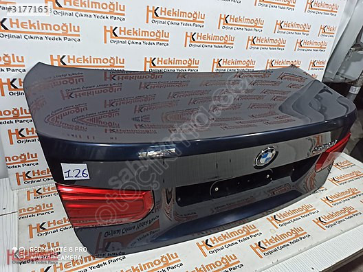 BMW 320İ F30 BAGAJ KAPAĞI BAGAJ KAPUTU LACİVERT HATASIZ BOYASIZ