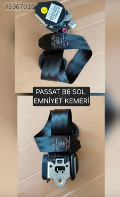 PASSAT B6 EMNİYET KEMERİ ÖN SOL 2006 2007 2011 SIFIR 3C1857705P