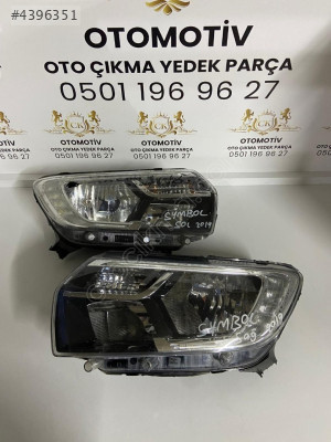 RENAULT SYMBOL 2019 SAĞ-SOL FAR TAKIM ORJİNAL ÇIKMA