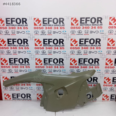 TOYOTA COROLLA SOL ARKA ÇAMURLUK ORİJİNAL PARÇA