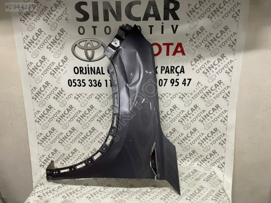 SİNCAR OTO'DAN CHERY TİGGO 8 PRO SOL ÖN ÇAMURLUK ÇIKMA ORJİNAL