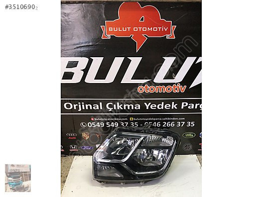 Dacia duster sol ön far çıkma